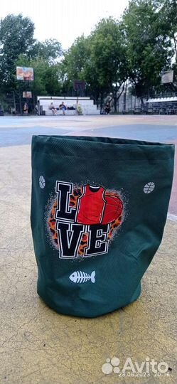 Мешок-сумка-рюкзак для баскетбольного мяча