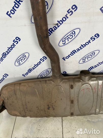 Глушитель Volkswagen Touareg GP (7L7) 3.0 TDI