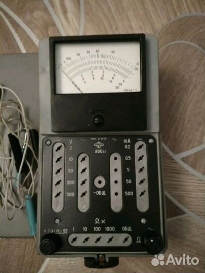 Прибор СССР тестер сверх-точных измирений Авто 63