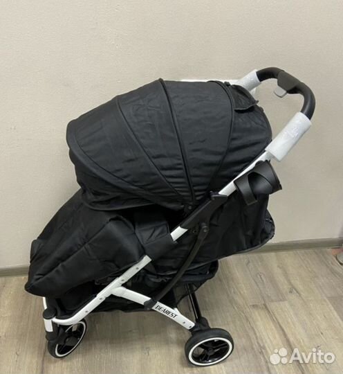 Прогулочная коляска цвет черный диарест 818