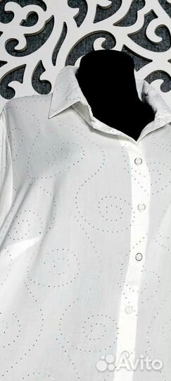 Рубашки невесомые стразы 54,56,58,60,60-62,62-64
