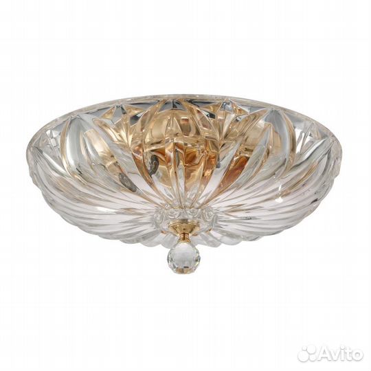 Люстра Crystal Lux Denis D400 gold 4 лампы