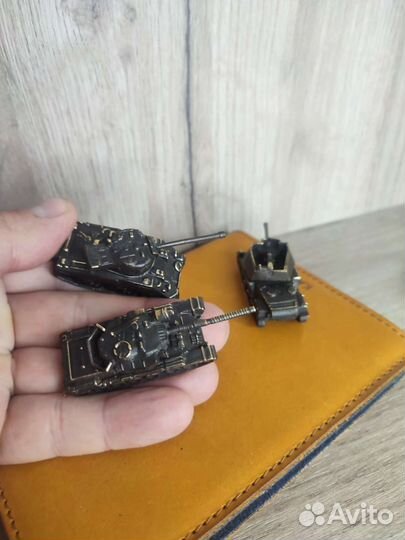 Бронзовый танк коллекционная модель Т-34/85