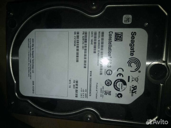 Жесткие диски Seagate 4тб