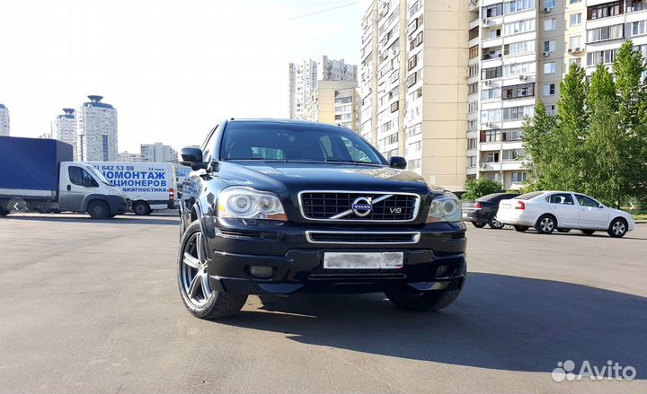 Накладка на передний бампер Heico Volvo XC90