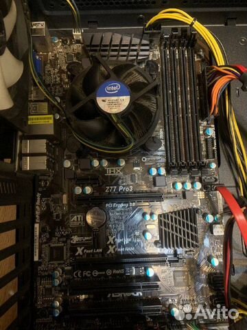 Материнская плата ASRock z77 Pro3 купить в Санкт-Петербурге ...