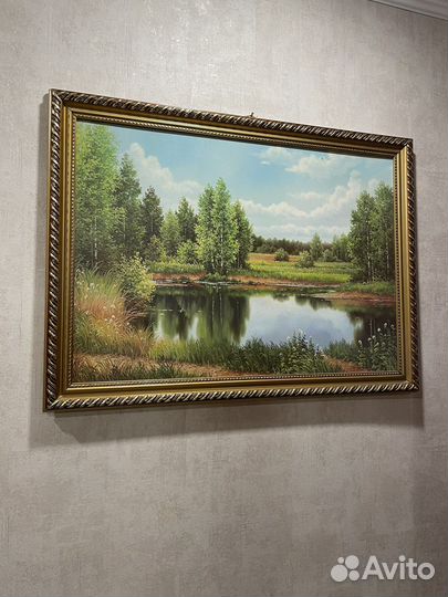 Картина лес