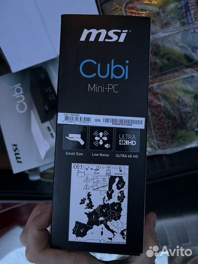 Неттоп мини пк msi cubi ms-b096