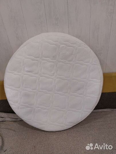 Матрас для круглой кроватки овальный + круглый