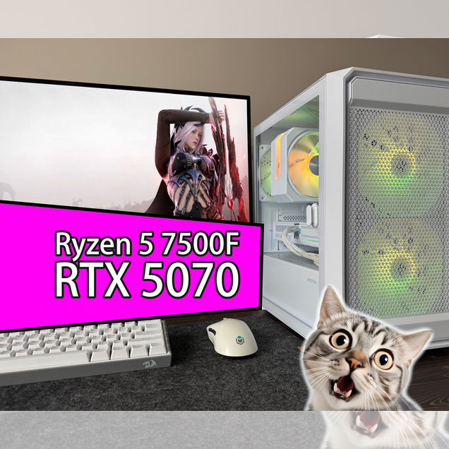 Пк для 2К - RTX 5070 / Ryzen 5 7500F / экран 200гц