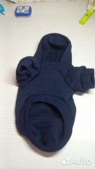 Кофта для собак с капюшоном