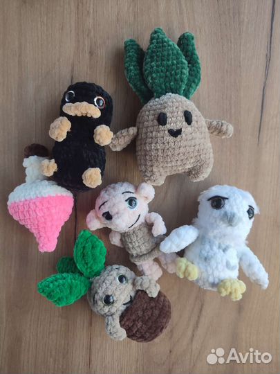 Вязаные игрушки по Гарри Поттеру