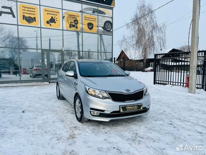 Kia Rio 1.6 AT, 2015, 88 000 км