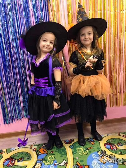 Костюм ведьмы на девочку