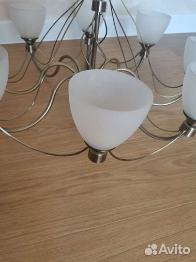 Люстра 8-ми рожковая