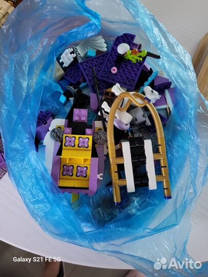 Lego гарри поттер и сани с конями