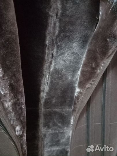 Дубленка женская зимняя 42 44