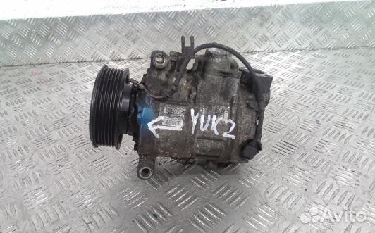 Компрессор кондиционера дизельный audi A6 C6 (YUK0