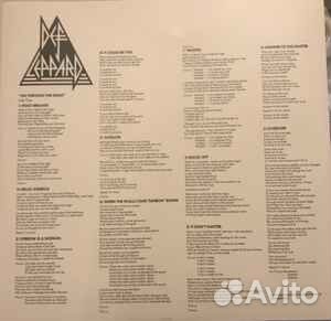 Def Leppard – On Through The Night LP Лейбл:UMC