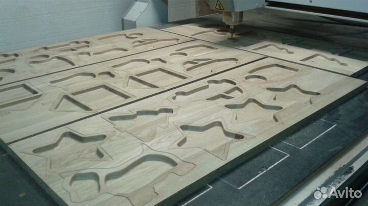 Чпу фрезеровка / Фанера, мдф, Массив, Пластик, итд