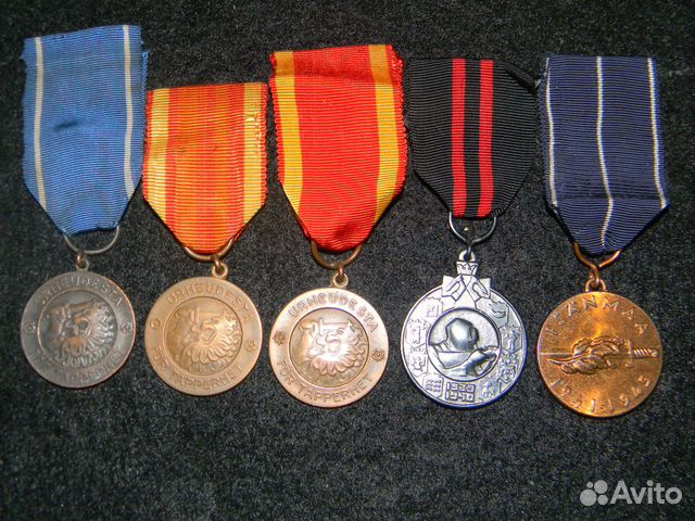 Финляндия медали финско-советской войны 1939-1945