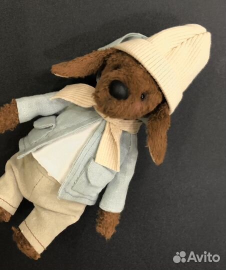 Собачка тедди игрушка ручной работы