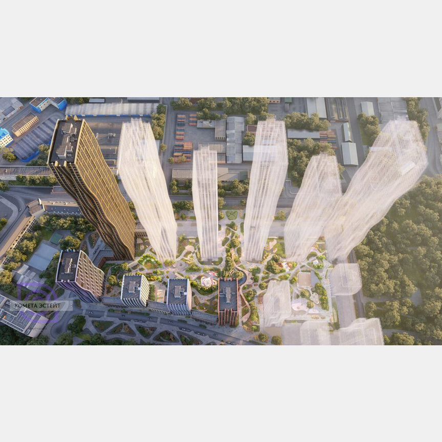 1-к. квартира, 34 м², 34/69 эт.