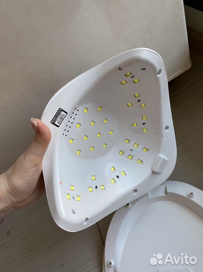 Лампа Sun uv 5 Plus для сушки гель-лака ногтей