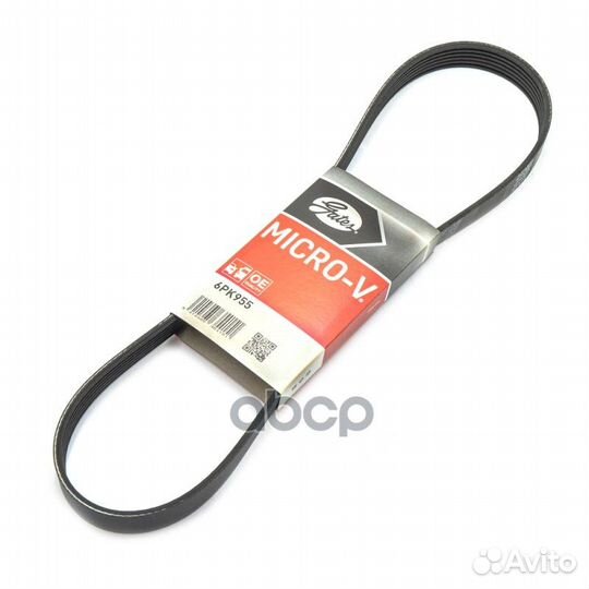 Ремень поликлиновый 6PK955 Gates