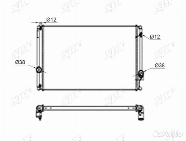 Радиатор Lexus NX 14-21