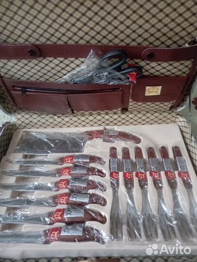 Столовые приборы 24 предмета в кейсе