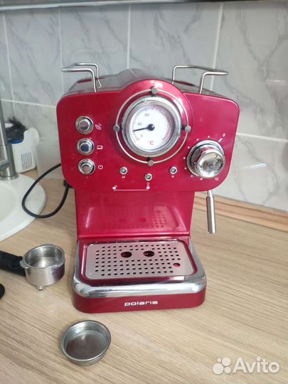 Кофеварка Polaris pcm 1531e retro