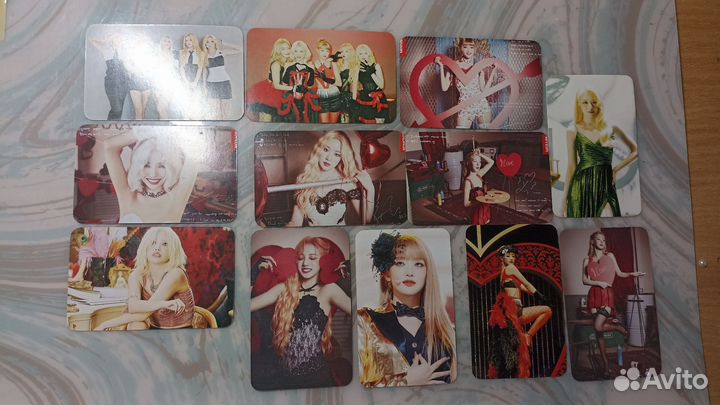 Карточки kpop