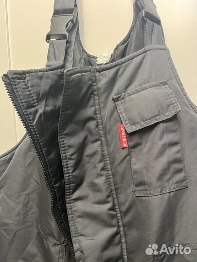 Брюки утепленные рабочие мужские