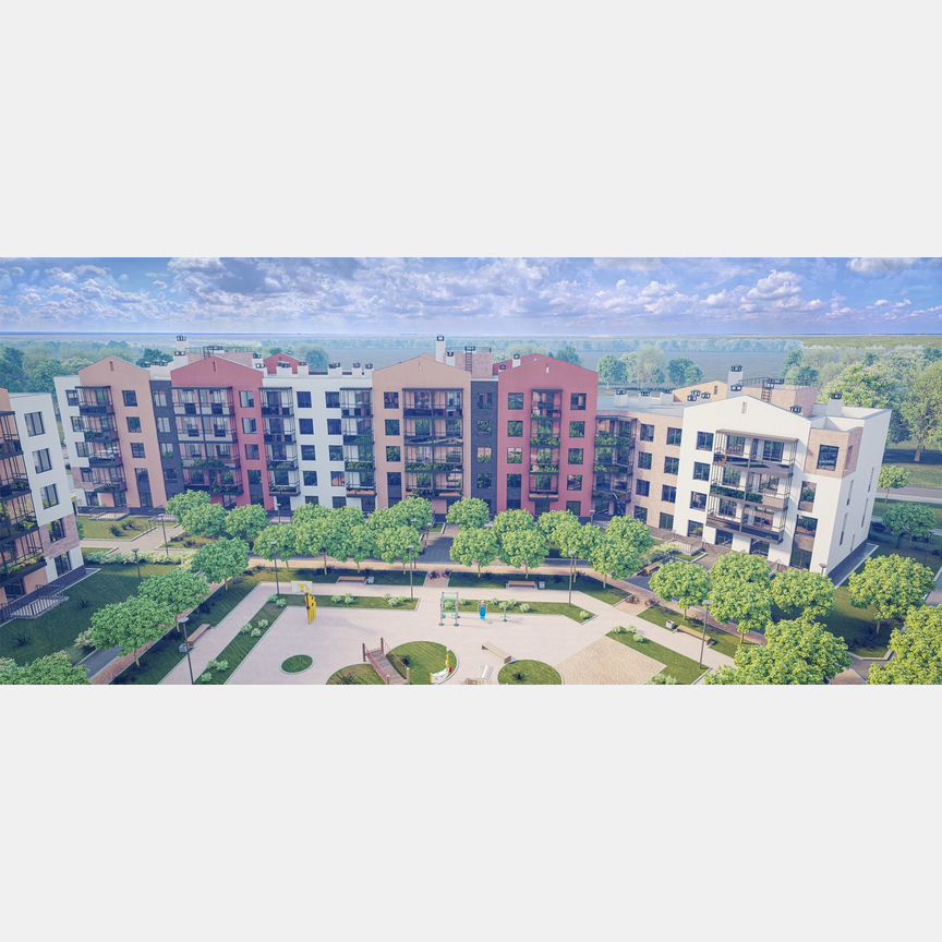 2-к. квартира, 64,6 м², 4/5 эт.