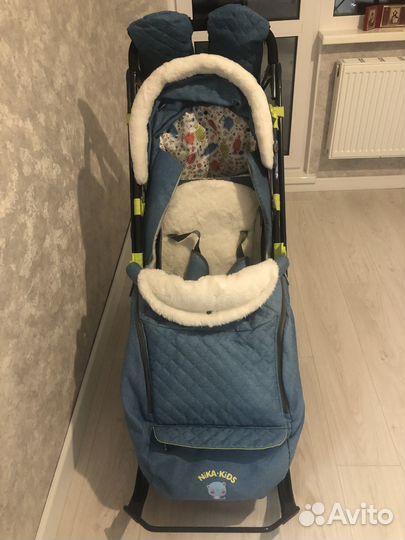 Санки-коляска Ника 7-3