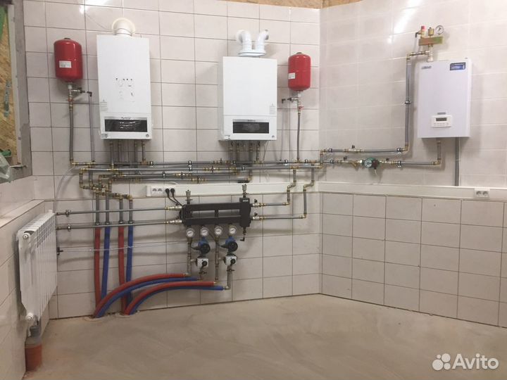 Отопление водопровод канализация под ключ