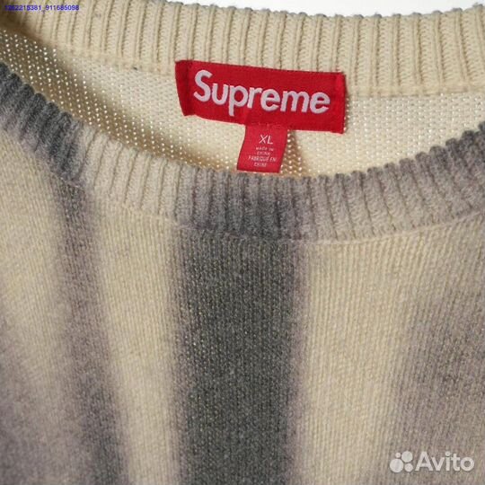 Свитер Supreme blurred logo (Арт.26496)