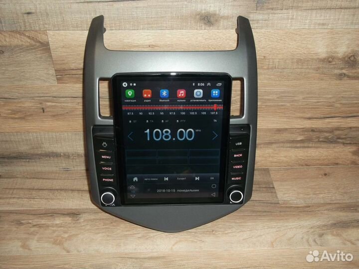 Магнитола Chevrolet Aveo T300 Tesla Android