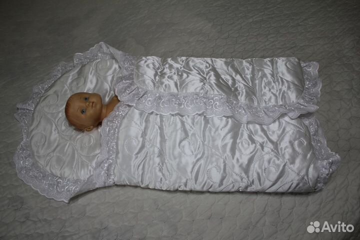 Детские вещи для новорожденных. Конверт-одеяло