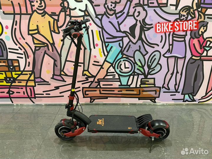 Самокат взрослый электрический kugoo G1