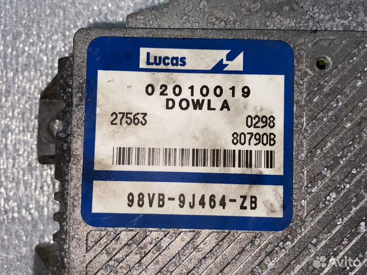 Эбу Ford Transit 2.5 diesel Lucas