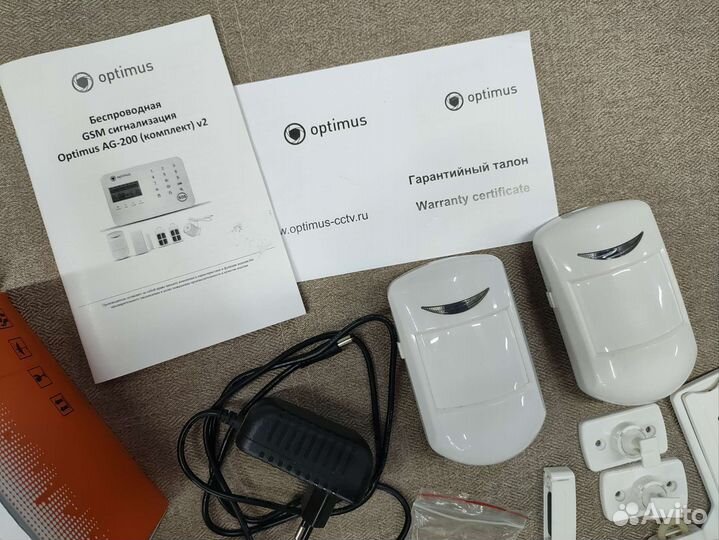 Беспроводная сигнализация Optimus ag-200