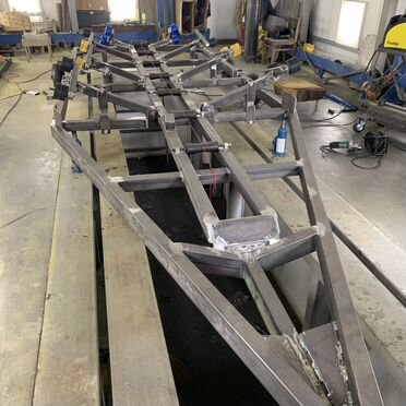 Телега для катера