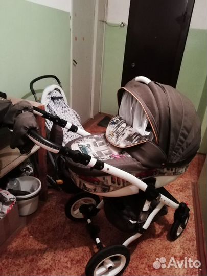 Коляска adamex Barletta 2 в 1