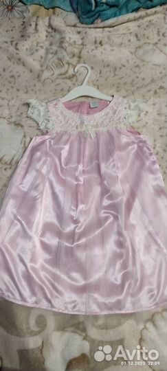 Праздничное платье с накидкой для девочки
