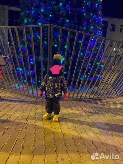 Зимний костюм для девочки