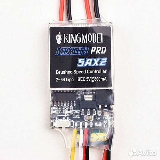 Регулятор хода для двух моторов 2-6S 10А на канал