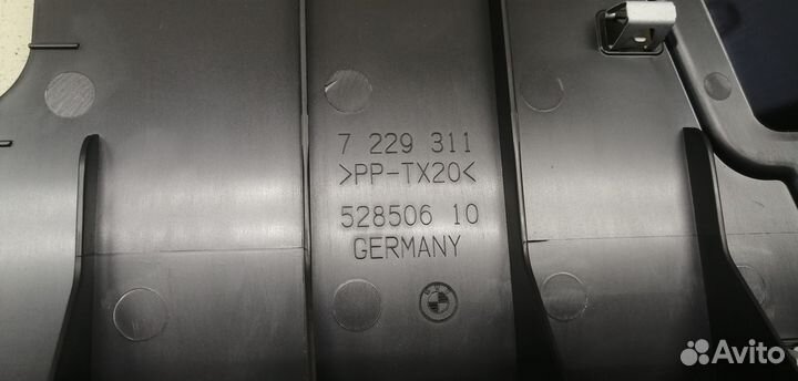 Накладка (кузов внутри) 5-serie GT F07 2009-2016