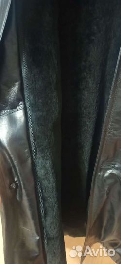 Куртка-плащ натуральный мех xl